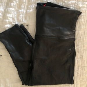 Spanx Faux Leather Leggings